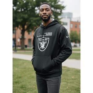 Nike Las Vegas Raiders NFL Sideline On-Field Performance Hoodie - 3XL